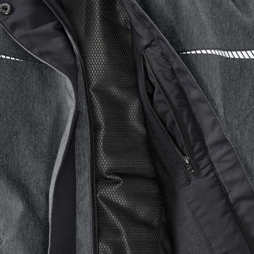 Cold: Winter functional pilot jacket e.s.motion denim,la + graphite 2