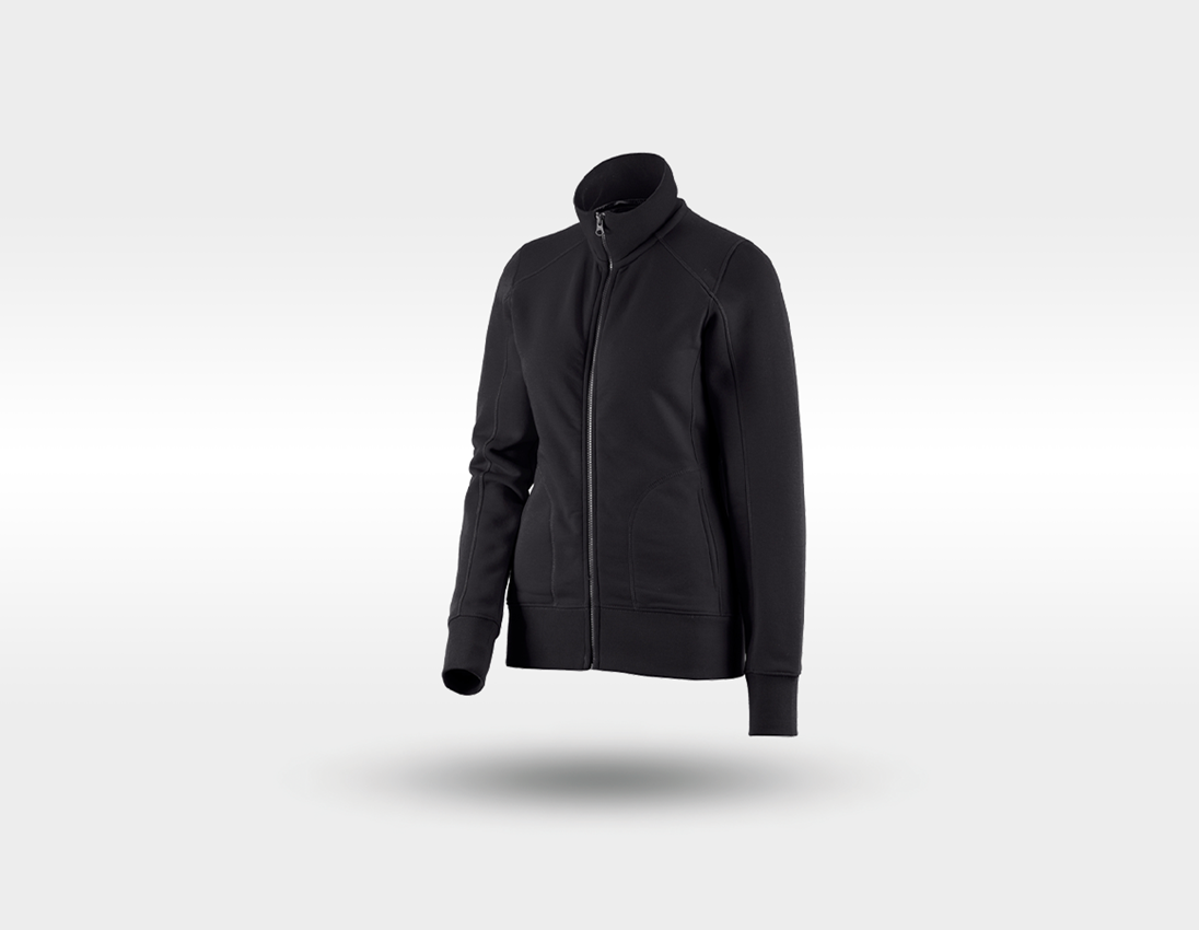 Christmas-Combo-Sets: SET: Sweat jacket + hoody sweat jacket poly cotton + black