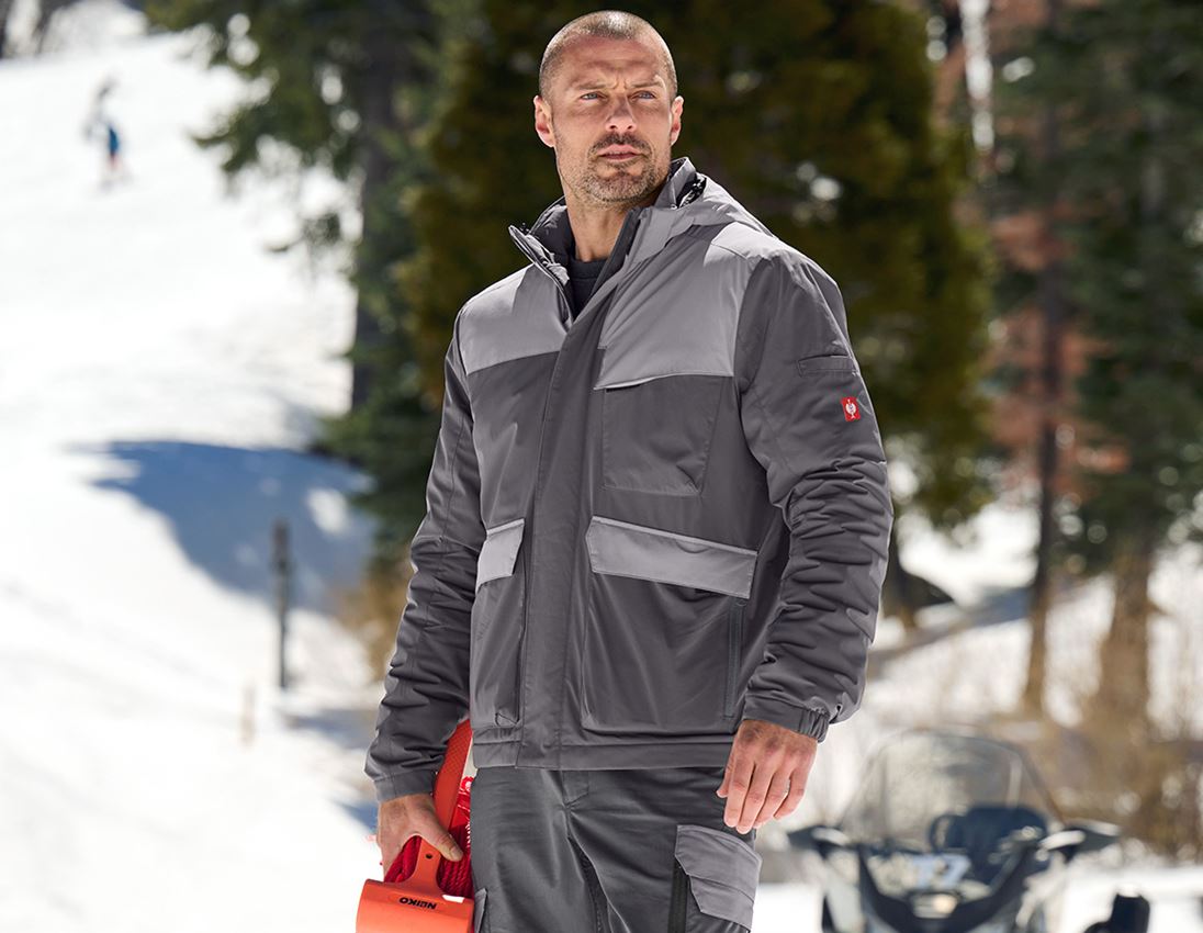 Topics: Winter jacket e.s.trail pure + carbongrey/basaltgrey 2