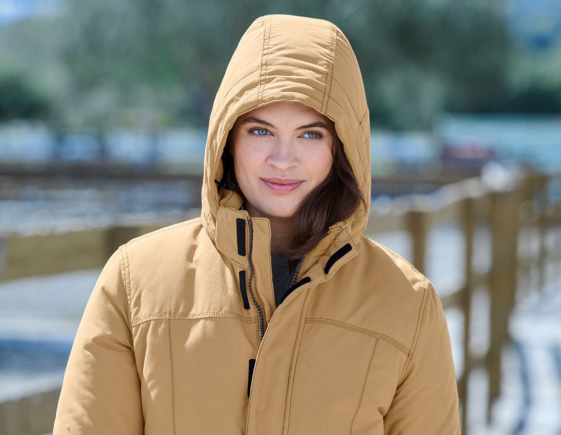 Work Jackets: Parka e.s.iconic, ladies' + almondbrown 3