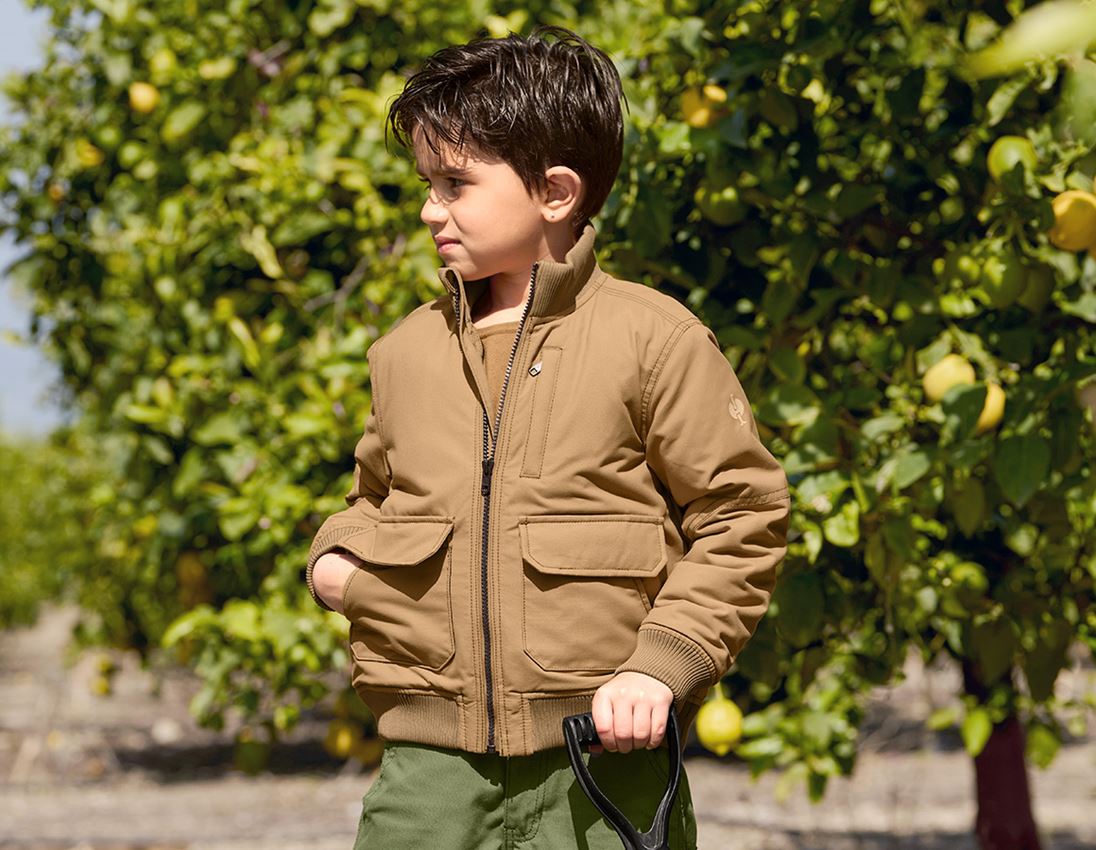 Jackets: Pilot jacket e.s.iconic, children's + almondbrown 2