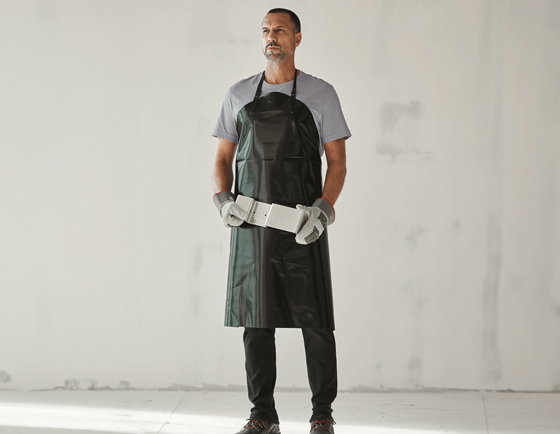 Aprons: Guttasyn Apron, black + black