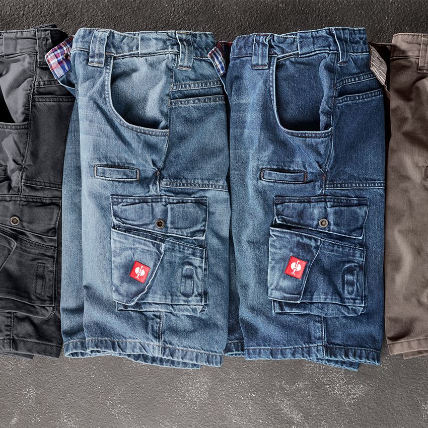 Joiners / Carpenters: e.s. Worker denim shorts + stonewashed 2