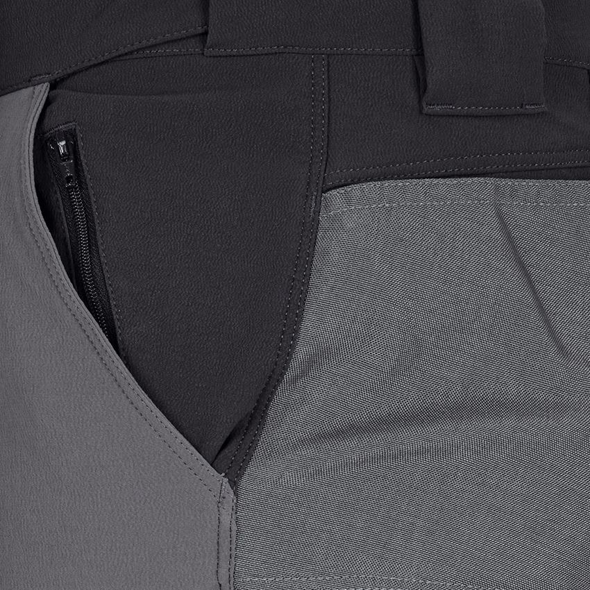 Work Trousers: Winter functional cargo trousers e.s.dynashield + cement/graphite 2