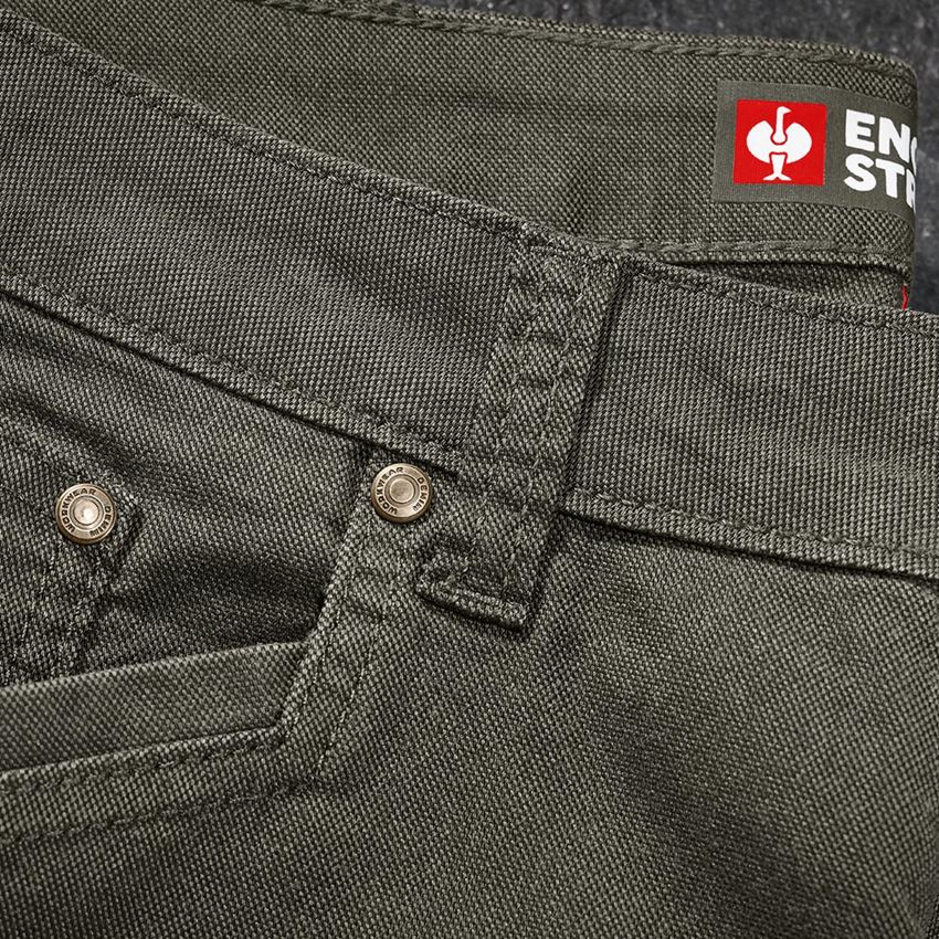 Work Trousers: 5-pocket Trousers e.s.vintage + disguisegreen 2