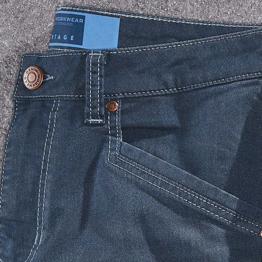 Work Trousers: 5-pocket Trousers e.s.vintage + arcticblue 2