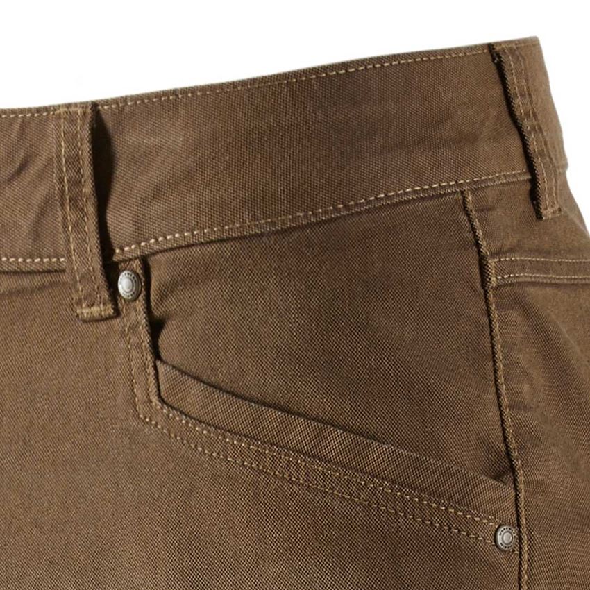 Work Trousers: 5-pocket shorts e.s.vintage + sepia 2