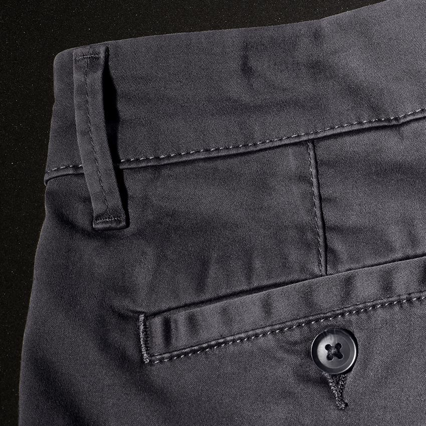 Topics: e.s. 5-pocket work trousers Chino + anthracite 2