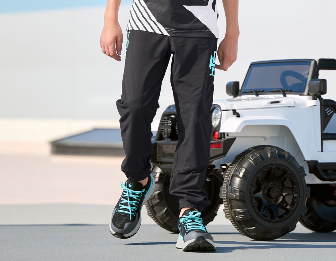Black jeep design and Stylish with our Kids' Summer Track Suit - Short  Sleeve Shirt and Trousers Set