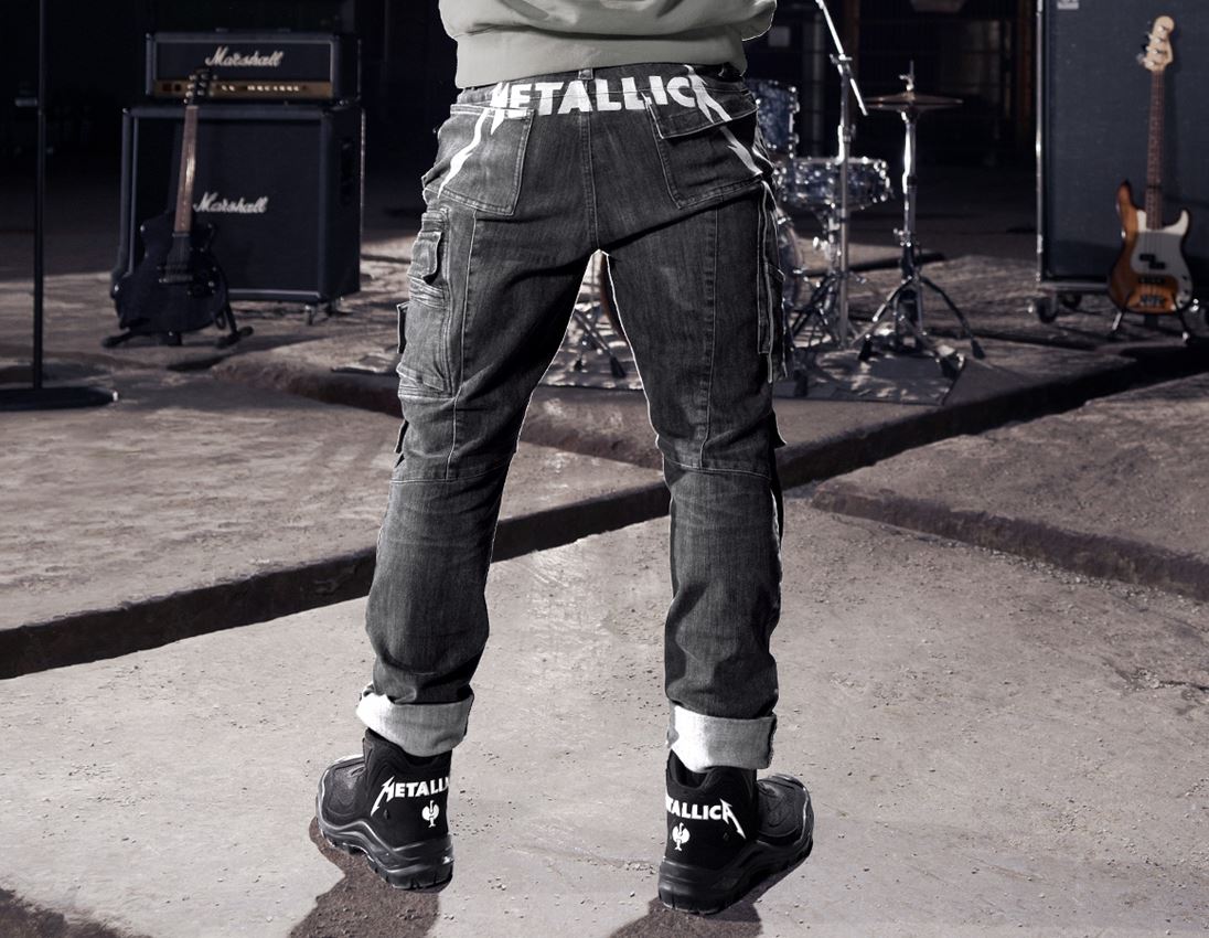 Work Trousers: Metallica denim pants + blackwashed 1