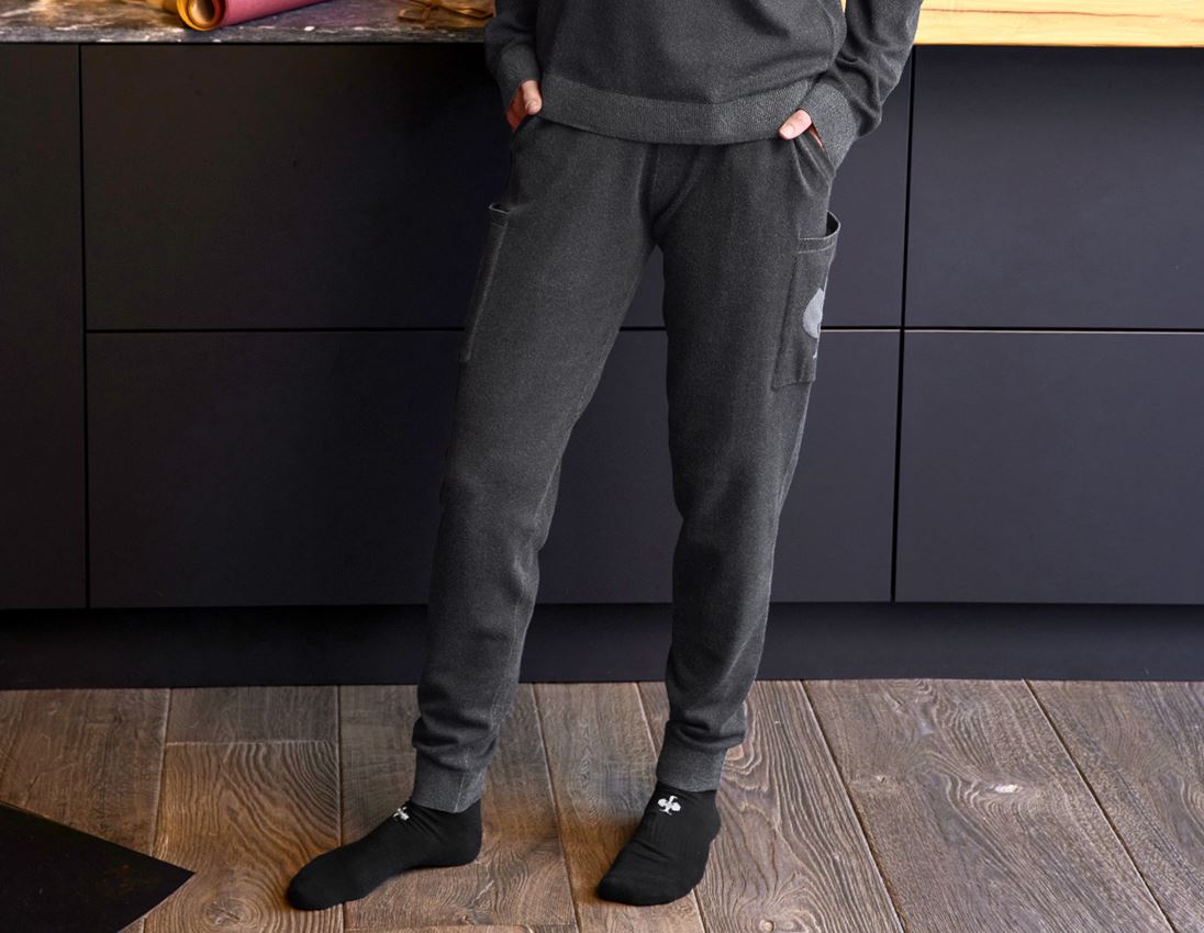 Gift Idea: e.s. Homewear Cargo trousers, ladies' + black
