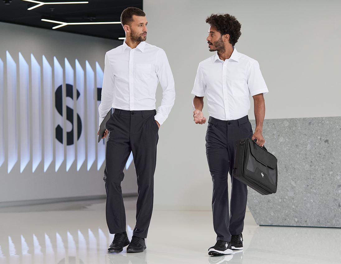 Work Trousers: Trousers Chino e.s.work&travel + black 2
