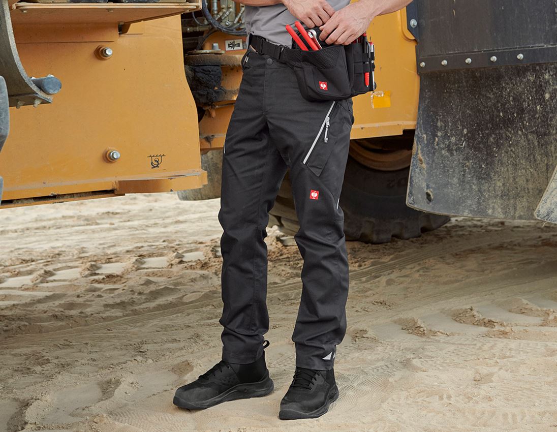Clothing: Multipocket trousers e.s.ambition + black/platinum 3