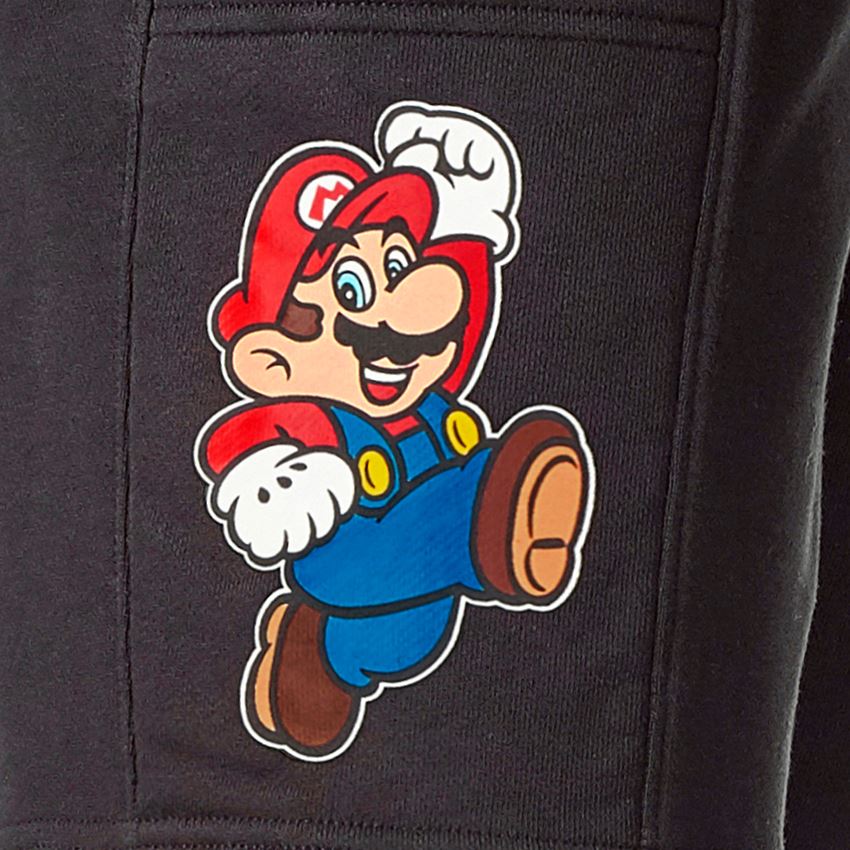 Collaborations: Super Mario Sweat shorts + black 2