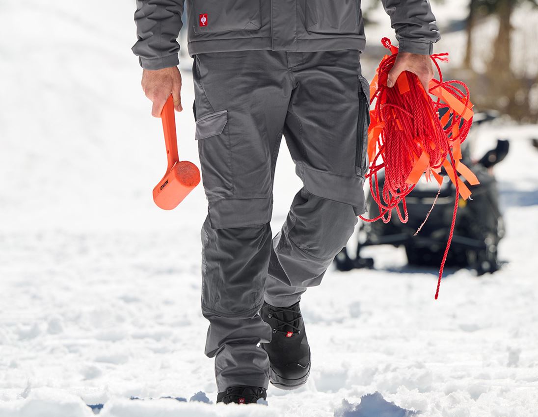 Work Trousers: Trousers e.s.trail pure + carbongrey/basaltgrey 5