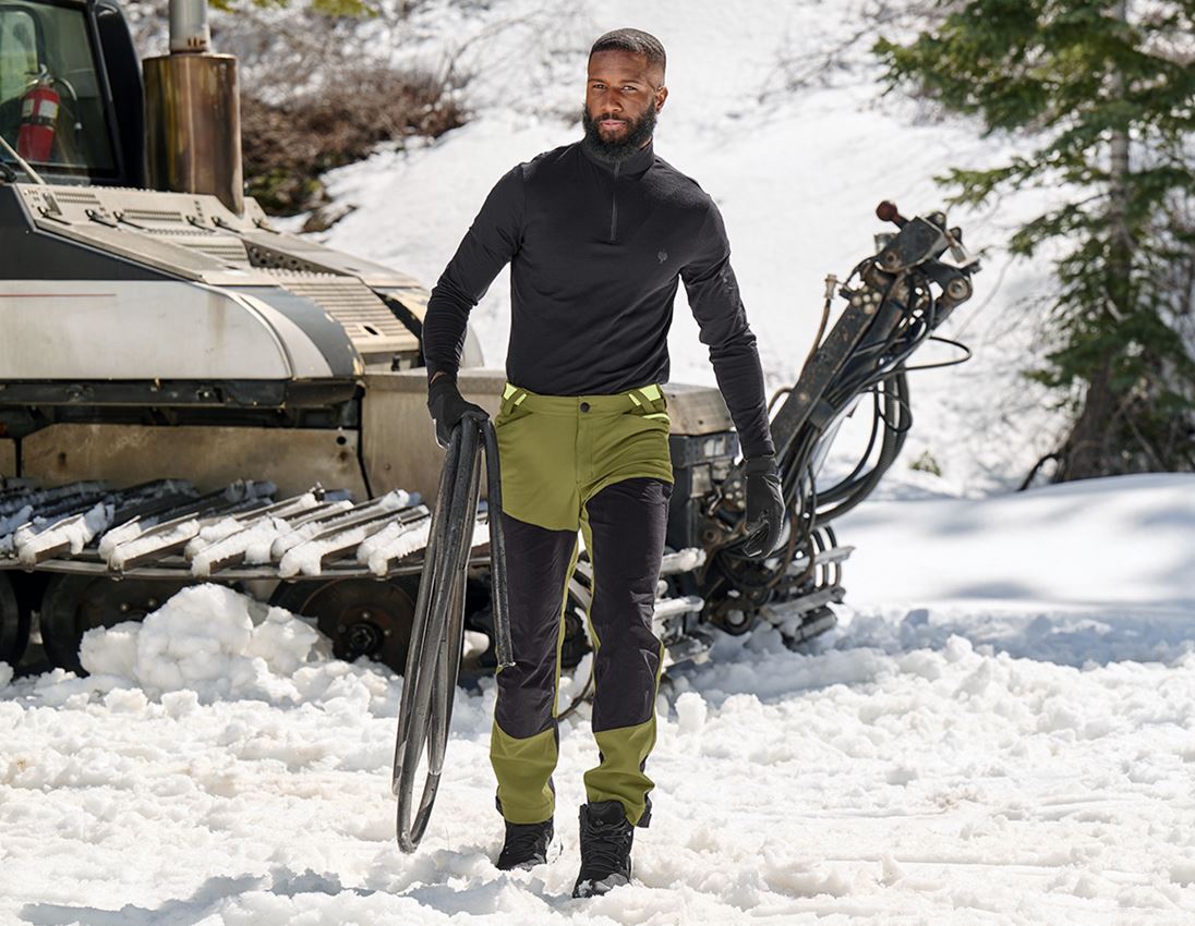 Topics: Hybrid functional trousers e.s.trail + junipergreen/limegreen 3