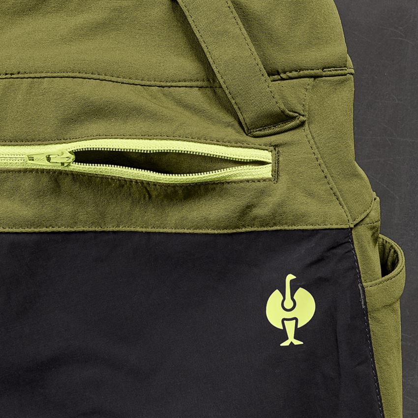 Topics: Hybrid functional trousers e.s.trail + junipergreen/limegreen 2