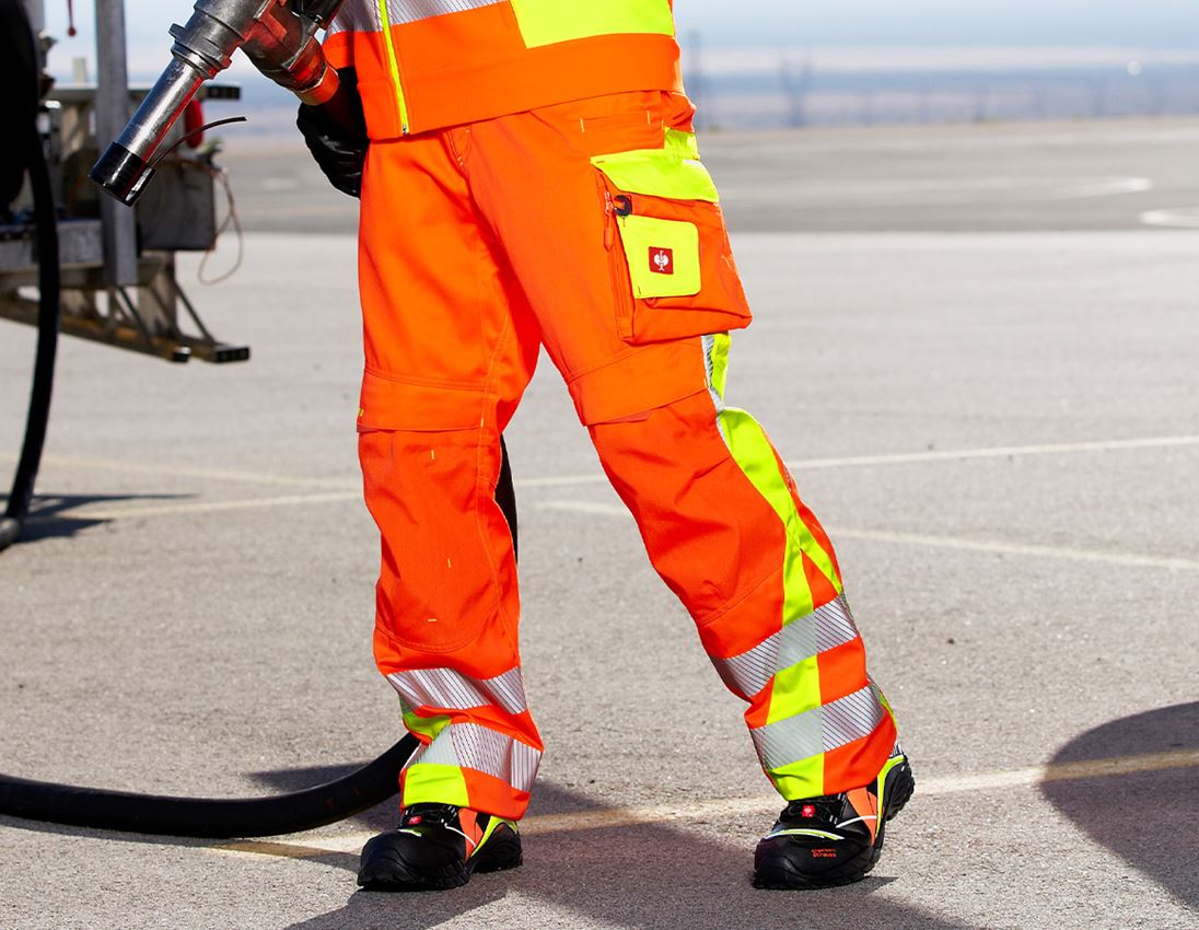 TOP SWEDE HIVIS SAFETY TROUSERS ORANGE 251622  Sparks Workwear Ltd   Online Store