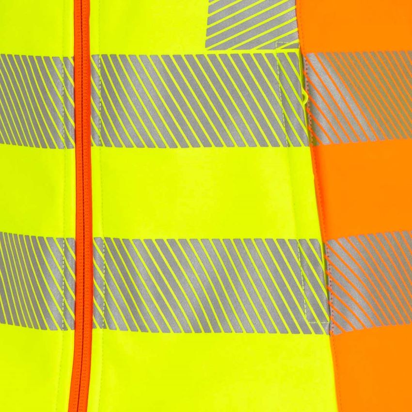 Topics: High-vis soft.jacket softlight e.s.motion 2020,lad + high-vis yellow/high-vis orange 2