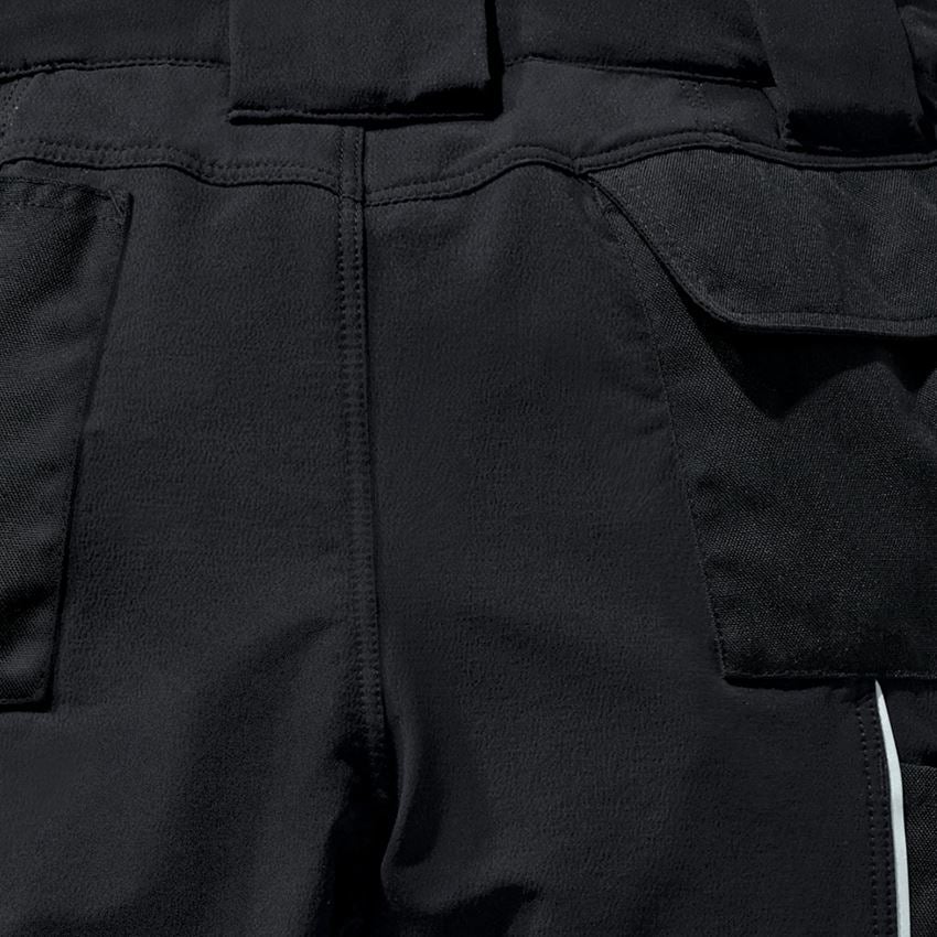 Work Trousers: Functional cargo trousers e.s.dynashield, ladies' + black 2