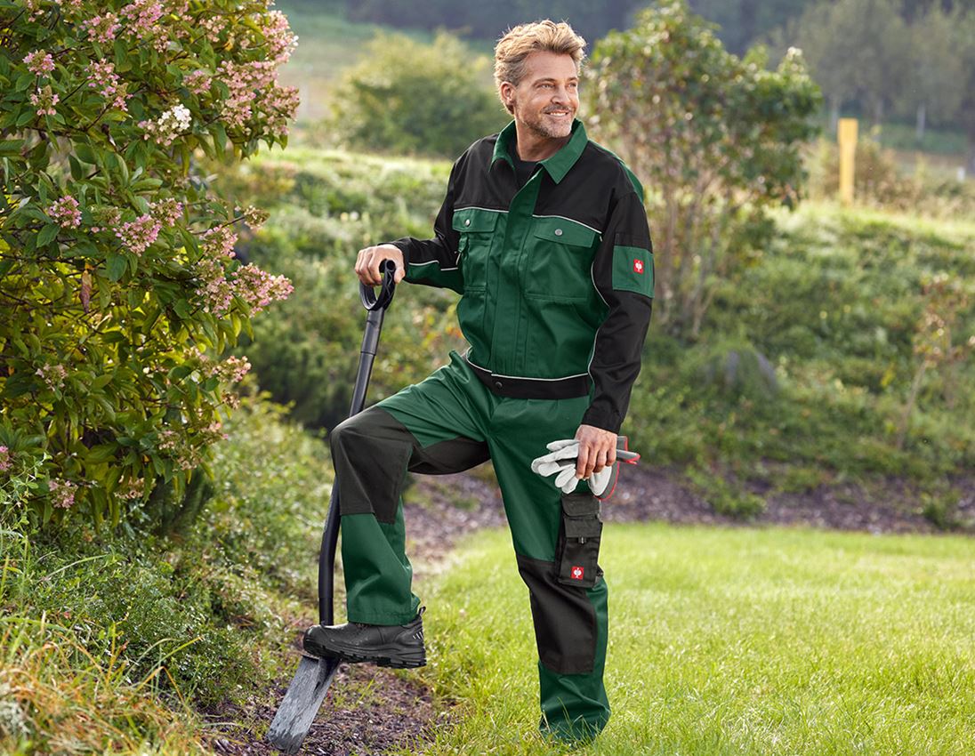 Gardening / Forestry / Farming: Trousers e.s.image + green/black 3