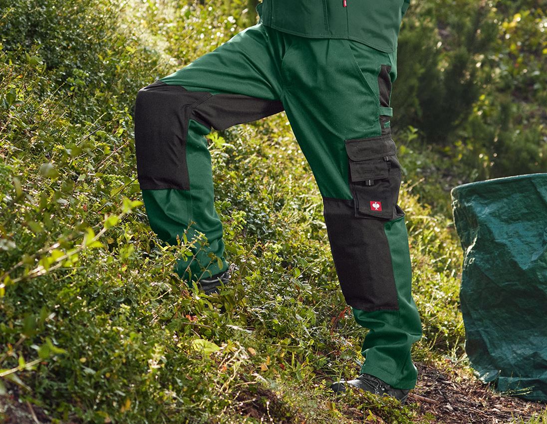 Gardening / Forestry / Farming: Trousers e.s.image + green/black 7