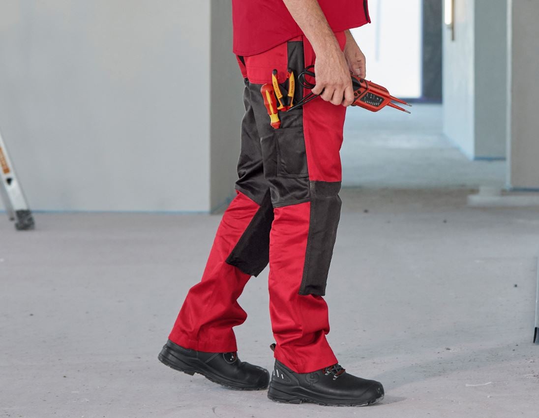 Gardening / Forestry / Farming: Trousers e.s.image + red/black 2
