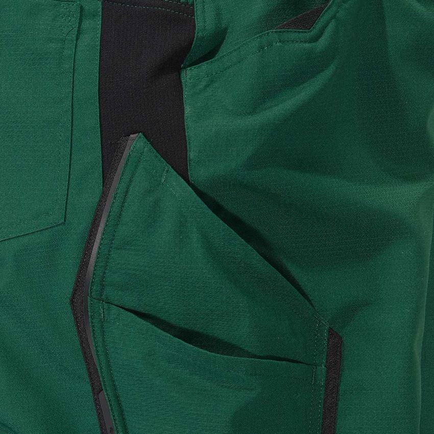 Work Trousers: Winter trousers e.s.vision + green/black 2