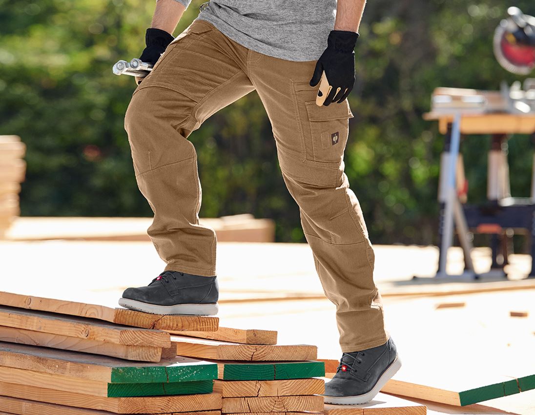 Joiners / Carpenters: Worker cargo trousers e.s.vintage + sepia 1