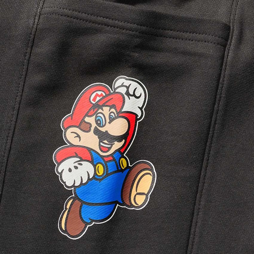 Accessories: Super Mario Sweatpants, ladies' + black 2