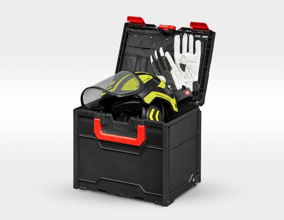 Personal Protection: SET: Forestry helmet Protos + STRAUSSbox 340 midi + black/high-vis yellow 4