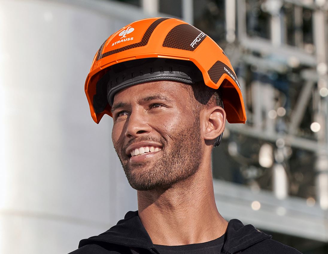 Hard Hats: e.s. Work helmet Protos® + orange/black