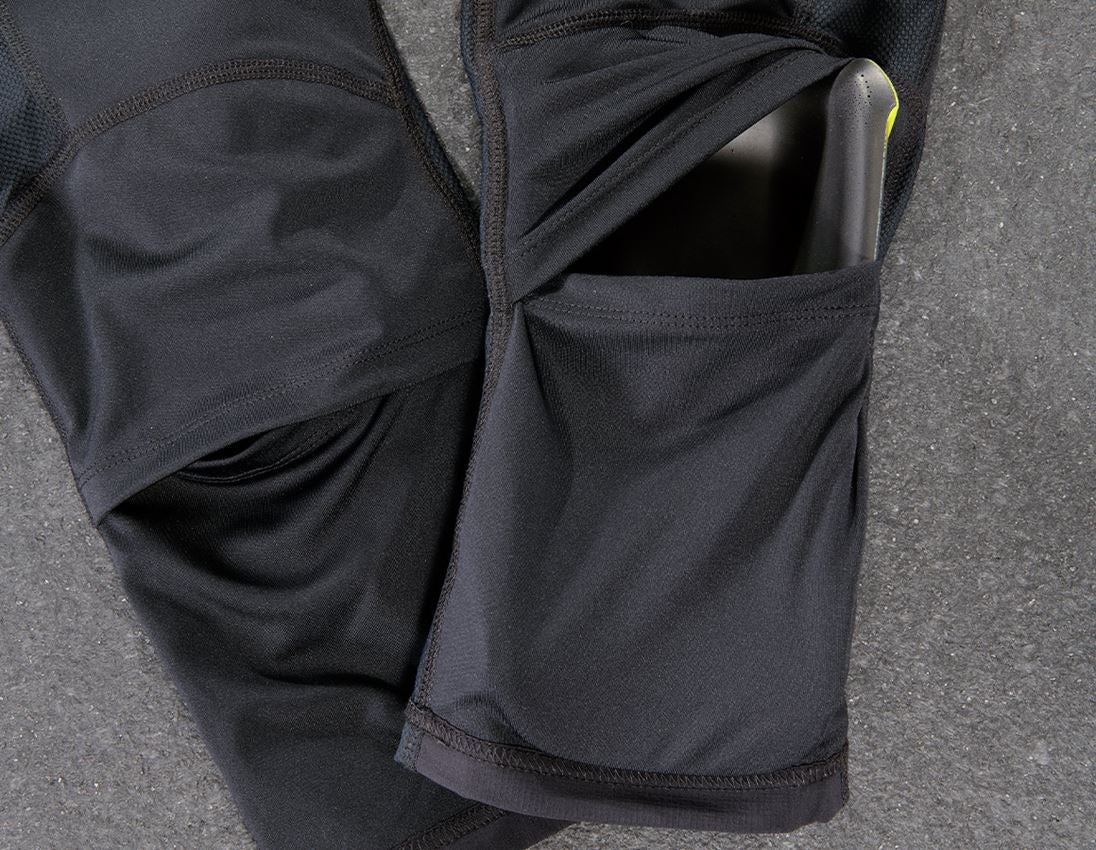 Knee Protectors: e.s. Knee Pad Pro-Comfort + acid yellow/black 4
