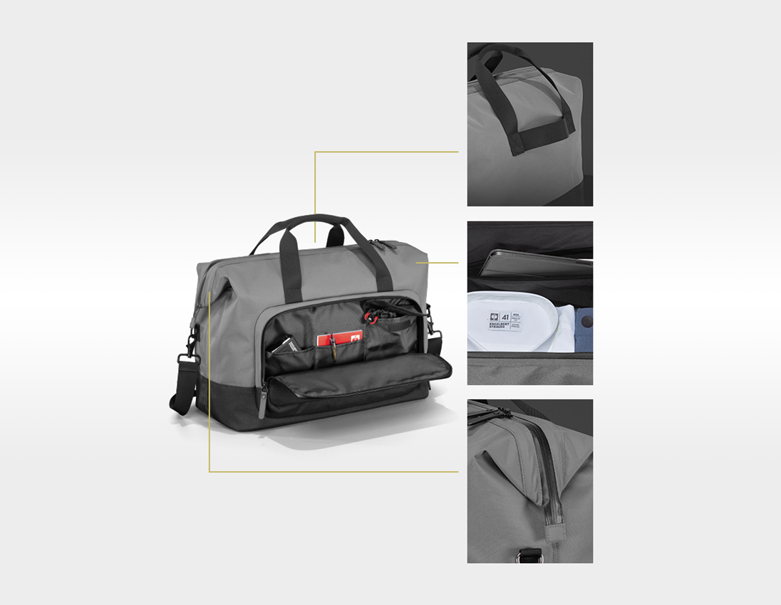 Topics: Duffle bag-travel bag e.s.work&travel + basaltgrey/black 4