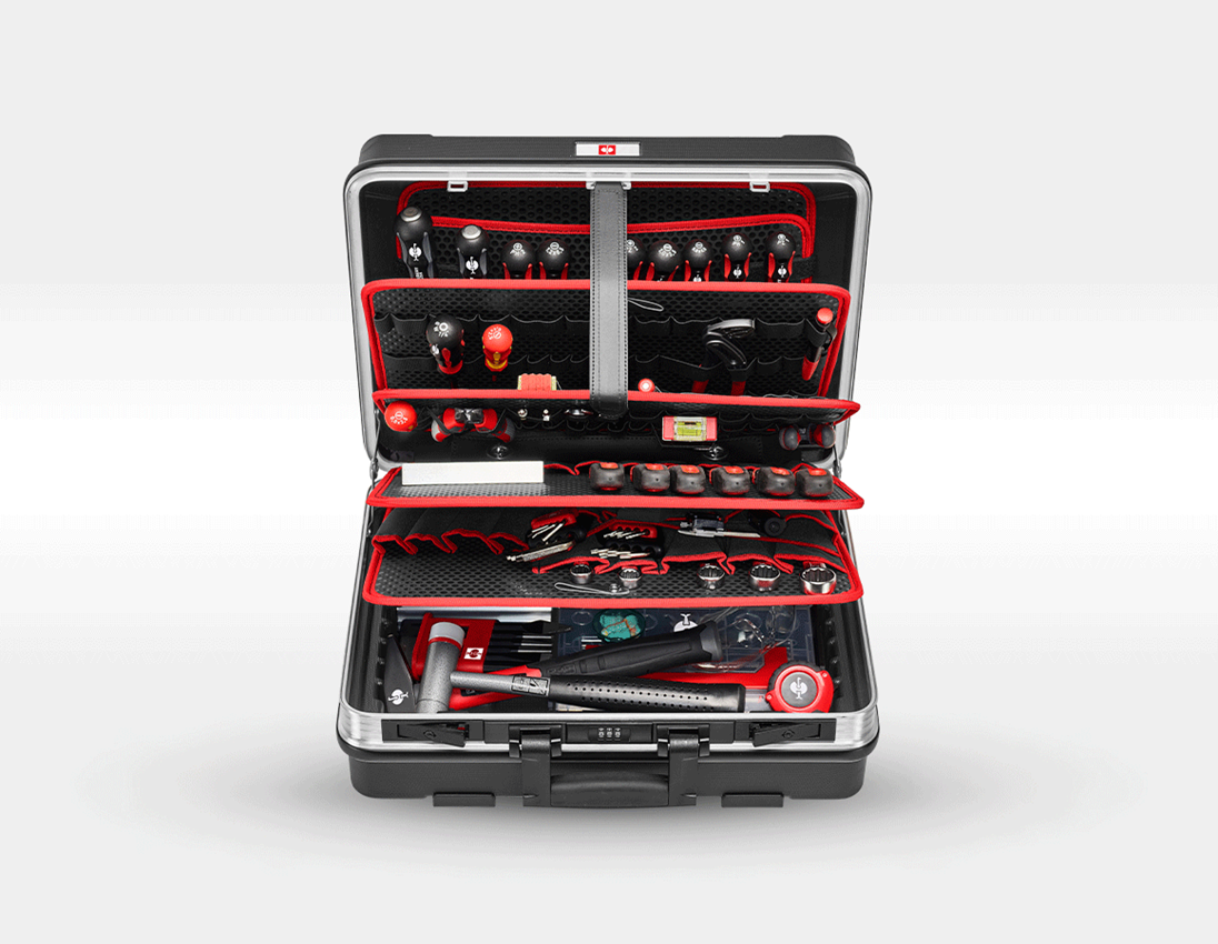 Tool Cases: Tool set metal including tool case