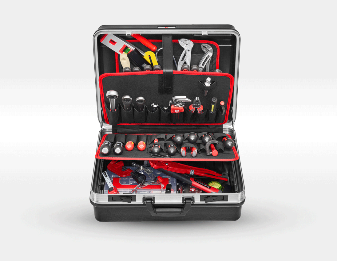 Tool set sanitary including tool case