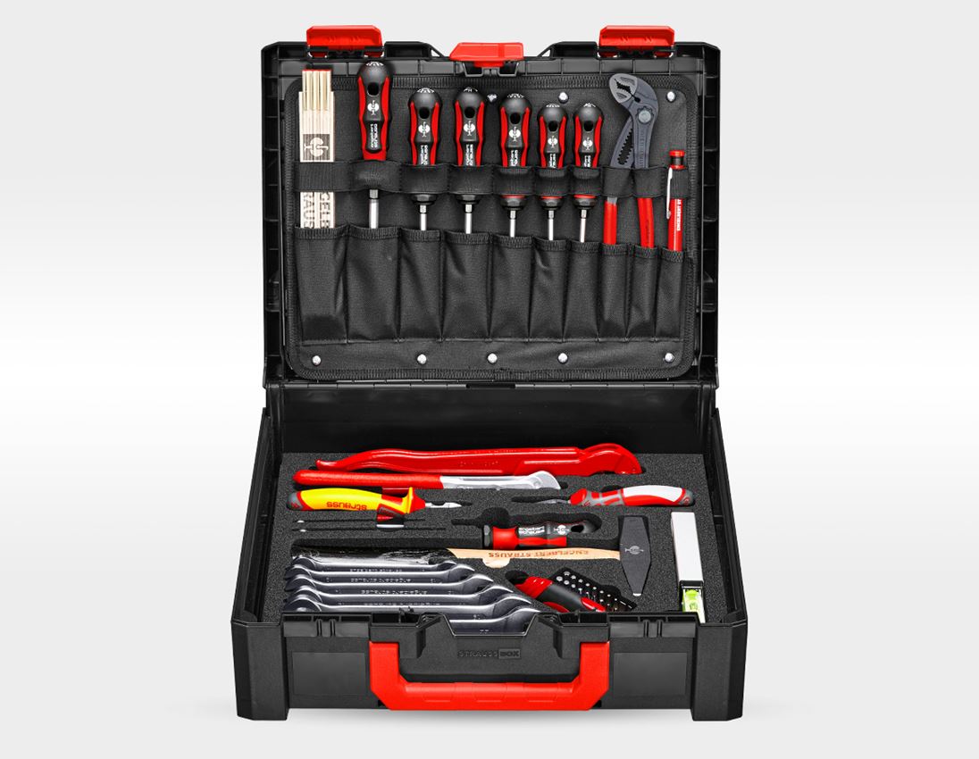 Tools: STRAUSSbox tool set Installation pro 1/4"+1/2"