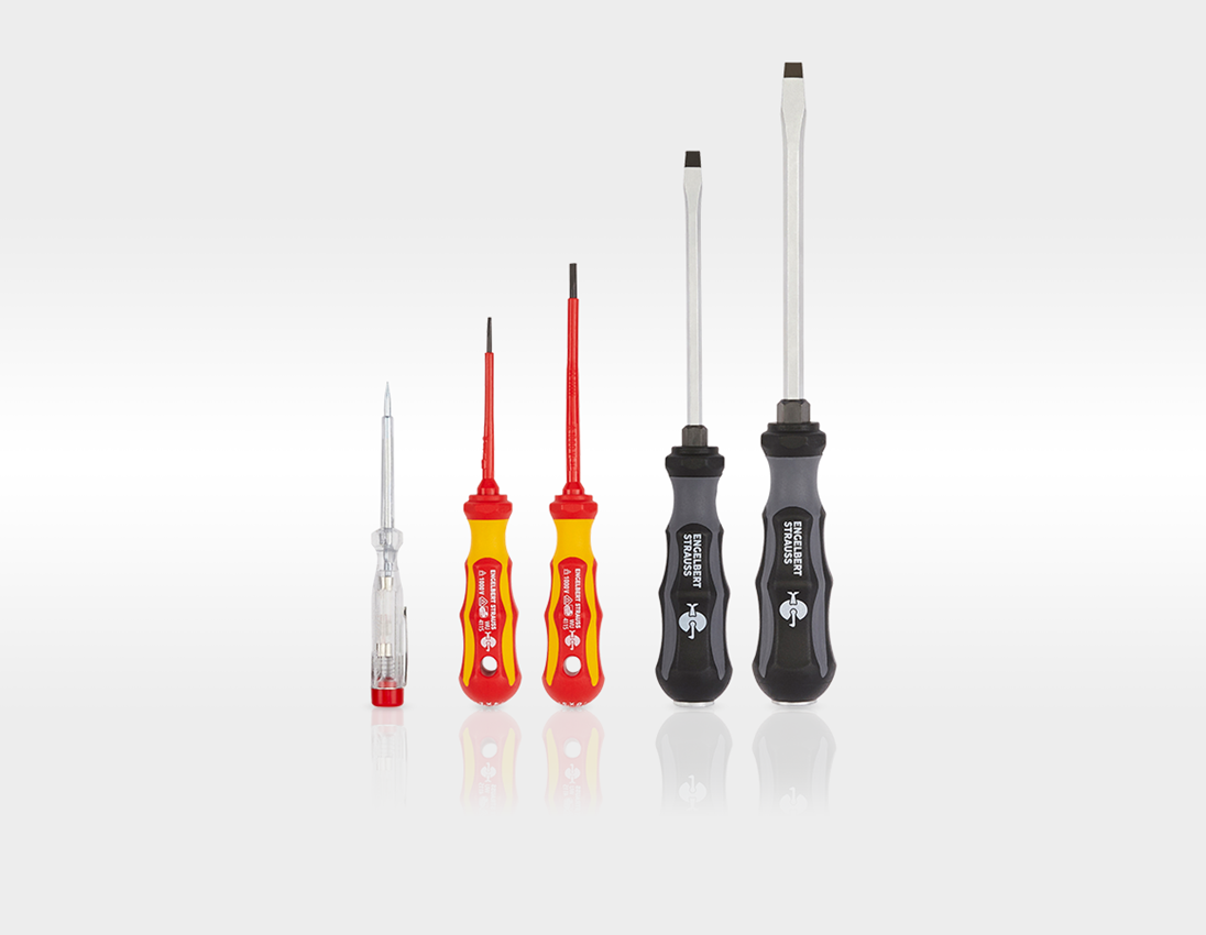 Tools: Tool set Allround Profi incl. STRAUSSbox + basaltgrey/acid yellow 4