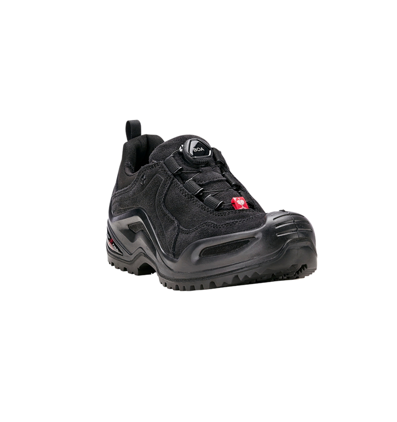O2: e.s. O2 Work shoes Apate low + black 2