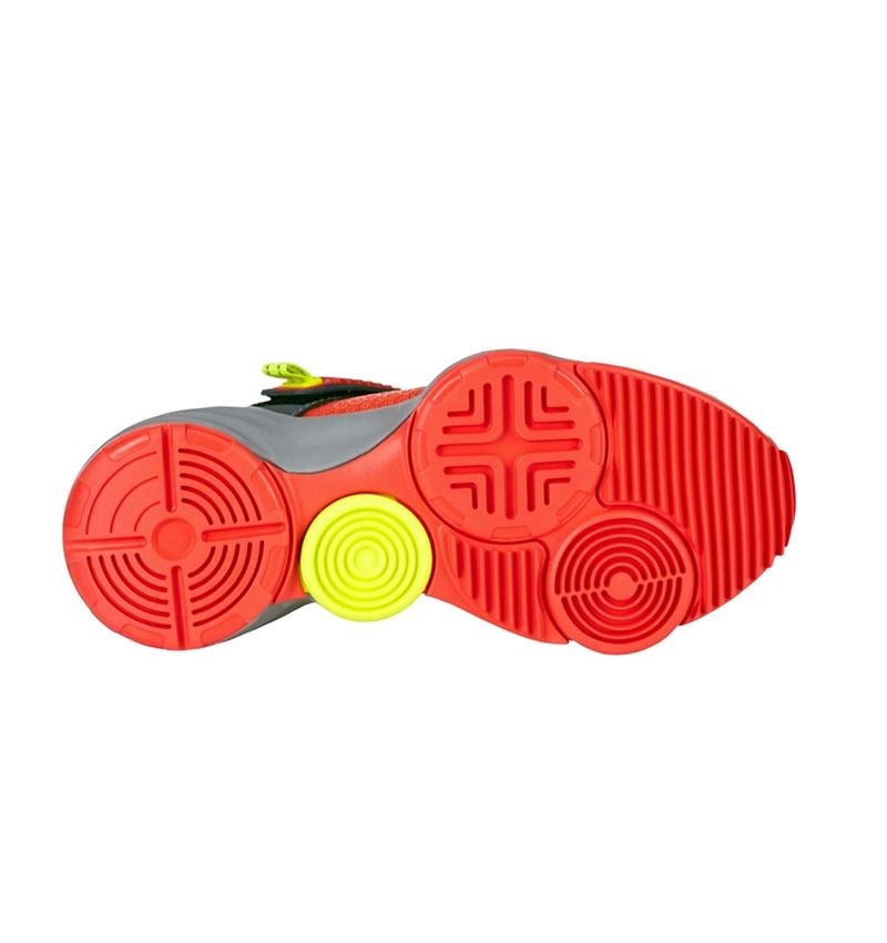 Kids Shoes: Allround shoes e.s. Waza, children's + solarred/high-vis yellow 3