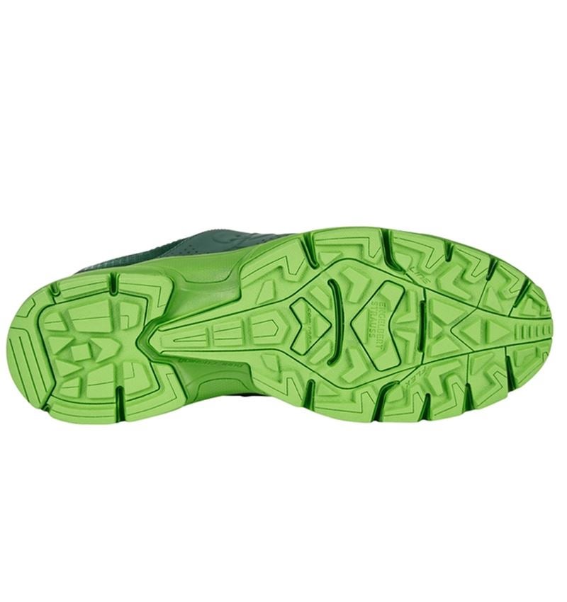 O1: O1 Work shoes e.s. Corvids II low + green/seagreen 4