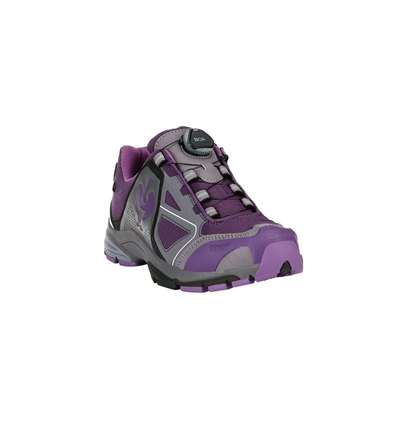 Footwear: O2 Work shoes e.s. Minkar II + violet 3