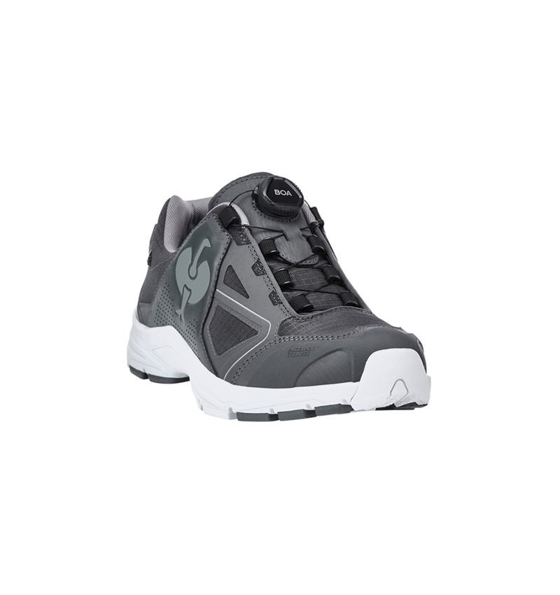 Footwear: O2 Work shoes e.s. Minkar II + carbongrey/white 4