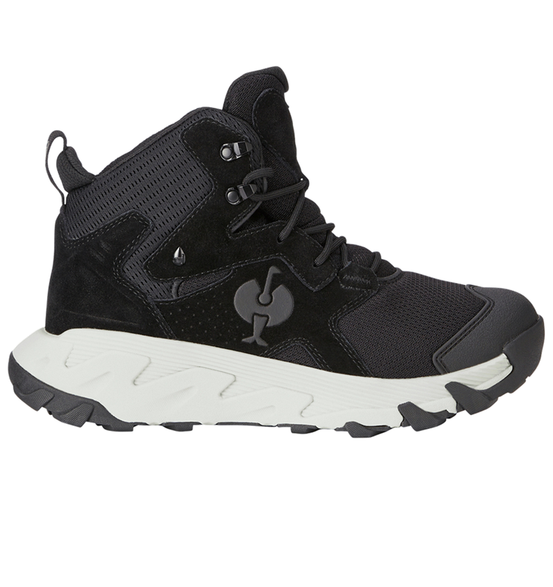 Footwear: O6 Work shoes e.s. Rimini mid + black/crystal grey 3