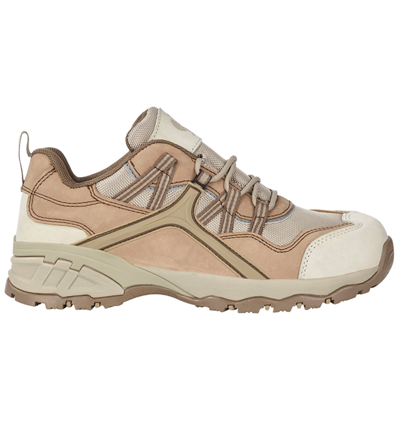 Safety Trainers: e.s. S1 Safety shoes Pallas low + peat/clay 1