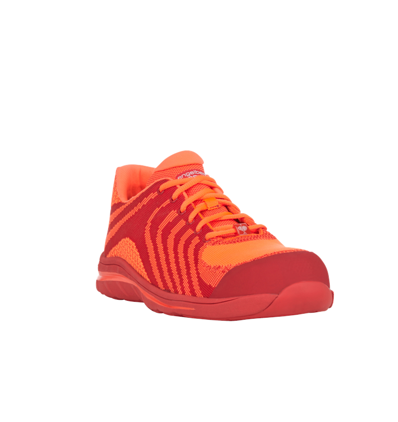S1: e.s. S1 Safety shoes Tarvos + high-vis orange/red 3
