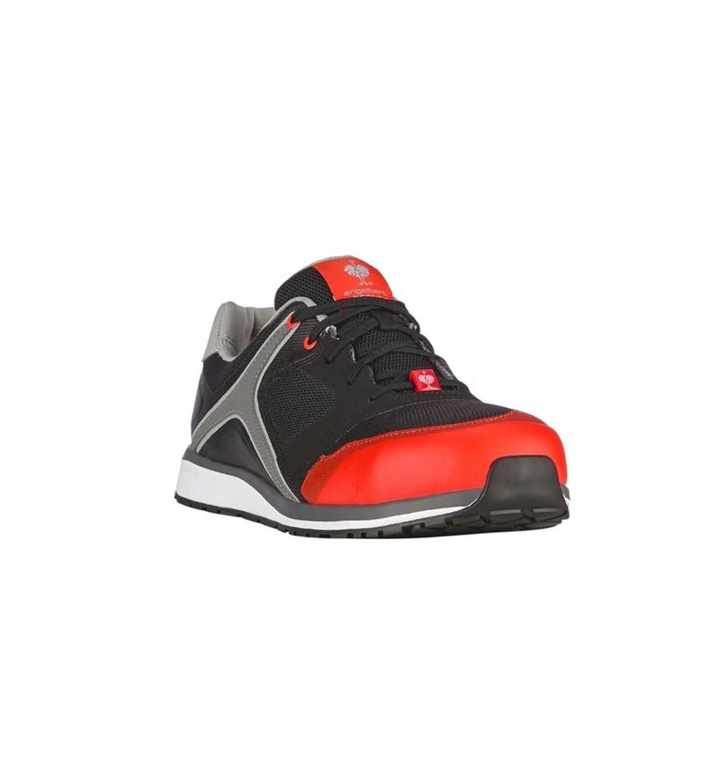 Footwear: e.s. S1 Safety shoes Erebos + oxidblack/redorange 4