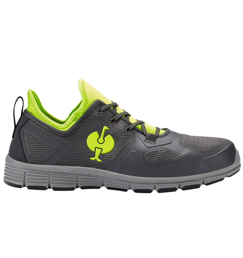 Safety Trainers: S1 Safety shoes e.s. Manda + anthracite/high-vis yellow 1