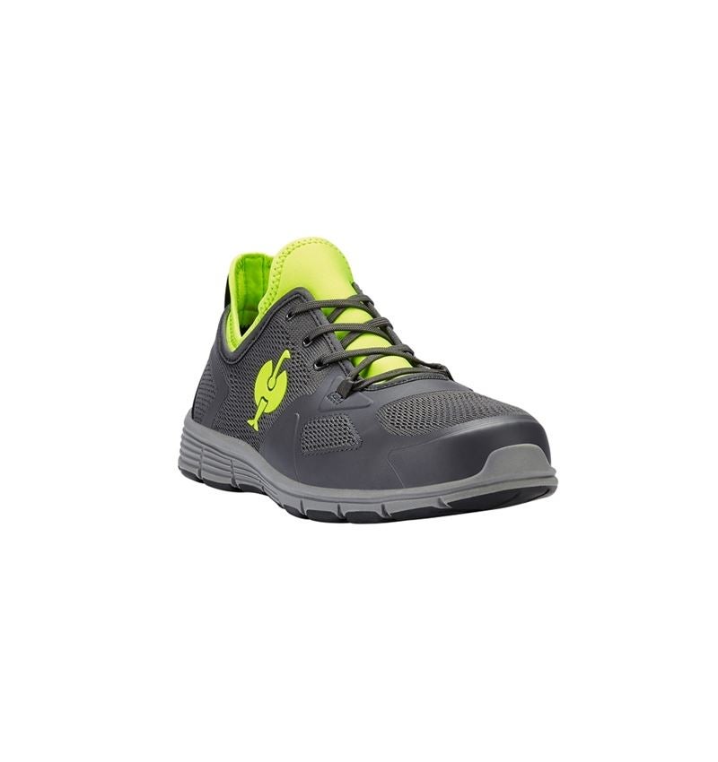 Safety Trainers: S1 Safety shoes e.s. Manda + anthracite/high-vis yellow 2