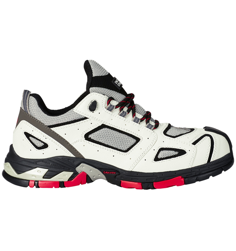 Safety Trainers: S1 Safety shoes Ben + white 2